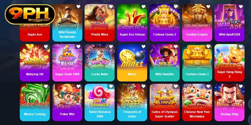 Hot 9PH Slots games you should try