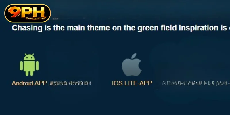 Instructions for downloading the 9PH app for iOS and Android