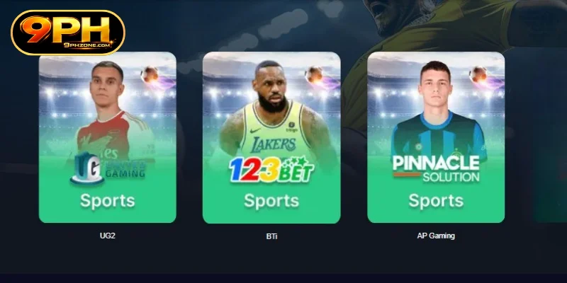 Some attractive 9PH Sports gaming rooms